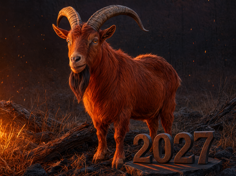 Символ 2027 года - Коза
