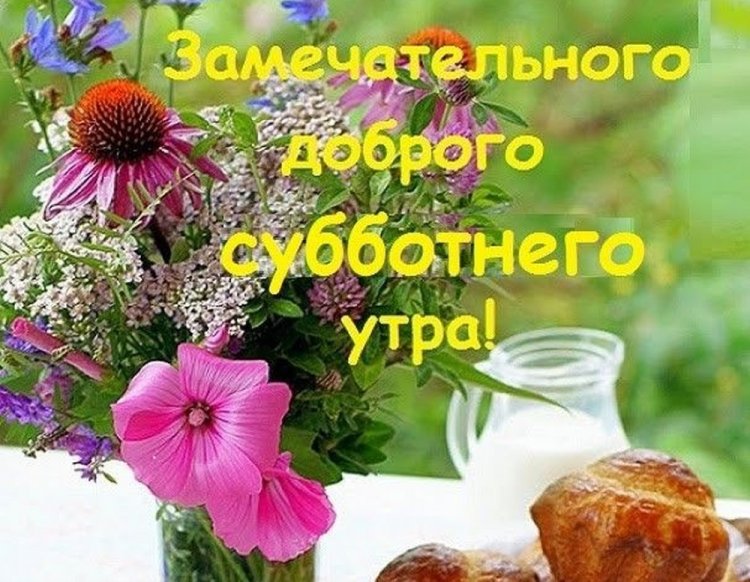 Картинки «Доброе летнее утро субботы!» Картинки «Доброе летнее утро субботы!»
