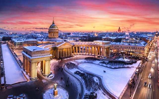 Зима в Санкт-Петербурге 2026-2027