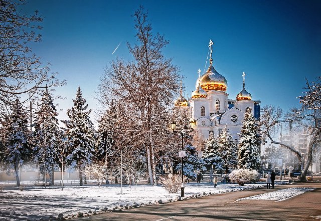 Февральские пейзажи на Кубани