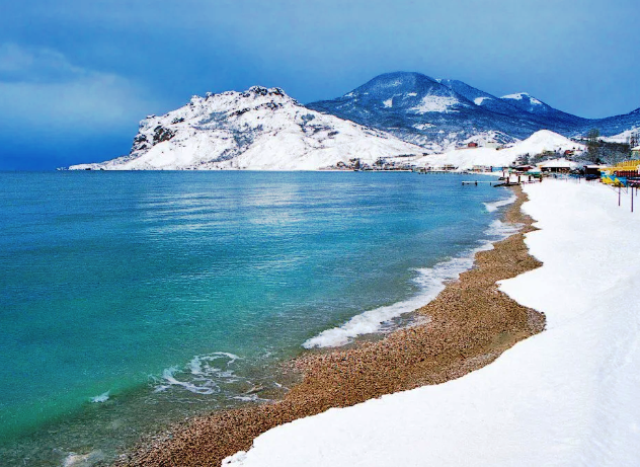 Схема климатических зон Крыма