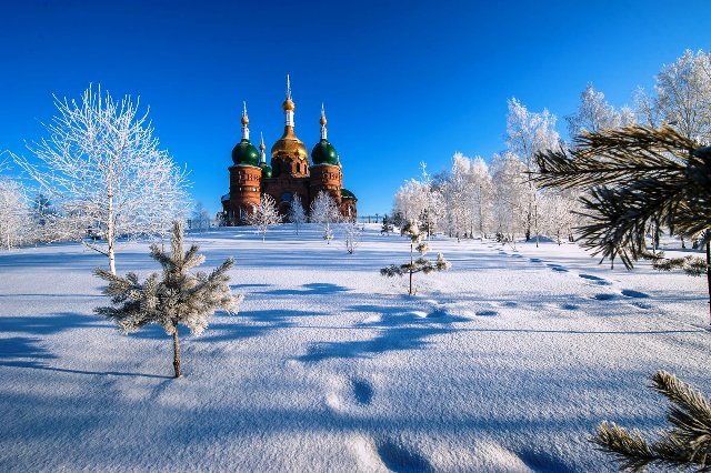 Первый снег в декабре